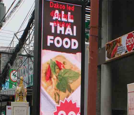 Outdoor Led Video Wall For Resturant in Thailand
