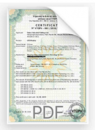 CE Certificate-EU Notified Body NO. 2452