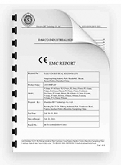CE test report-EMC